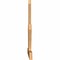 Ekena Millwork Saratoga Timber Gable Bracket, Western Red Cedar, 48"W x 32"H x 1 1/2"D x 3 1/2"F, 16/12 Pitch GBW048X32X0204SAR00SWR - alternate 4